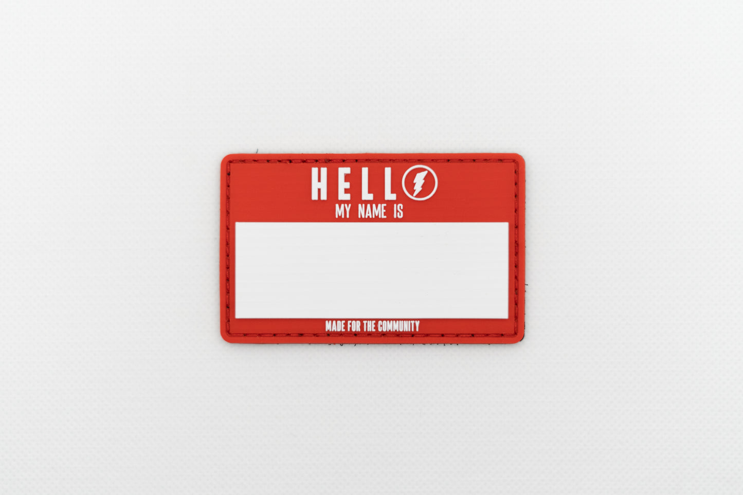 Hello my Name is - Patch