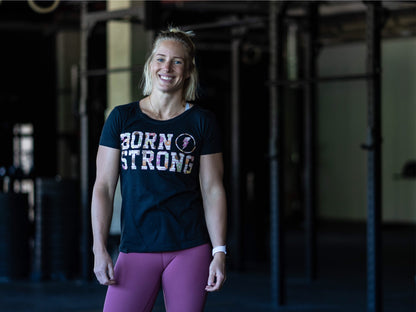 BORN STRONG Ladies Shirt Donut Madness
