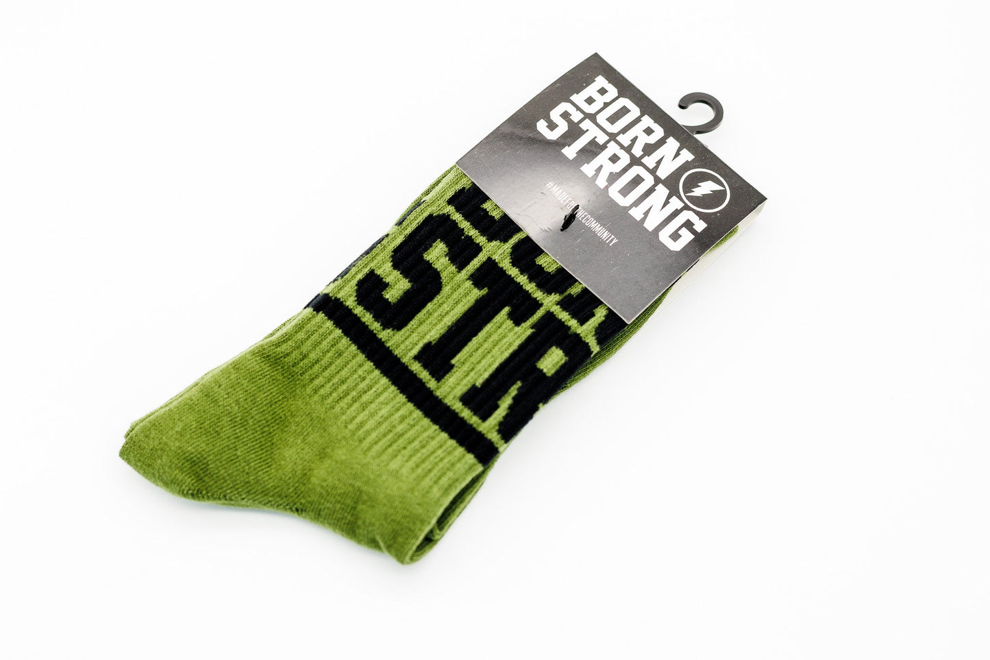 Crew Socks - Olive
