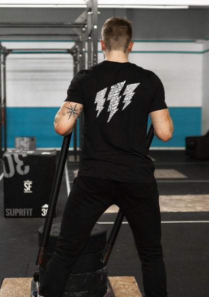 GEBOREN STERK Lightning Thunder-shirt