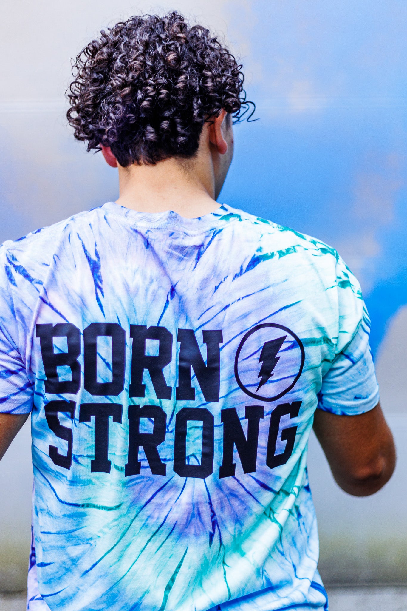 ATLEET shirt TIE DYE lila
