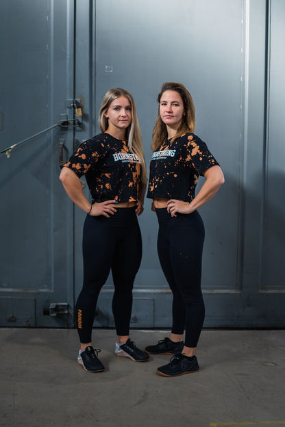 BORN STRONG Bleached Crop