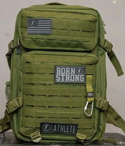 BORN STRONG Flag - Patch